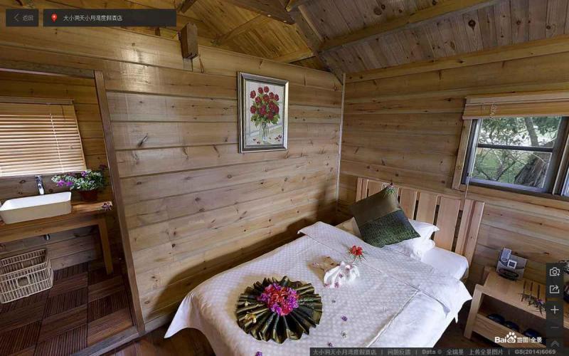 海南省三亚市大小洞天月湾度假酒店木结构别墅7800 帖子ID:2082-木图网-木结构之家 www.woodpic.cn