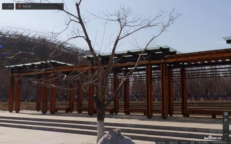吉林省长春市友谊公园户外廊架7741 帖子ID:2242-木图网-木结构之家 www.woodpic.cn