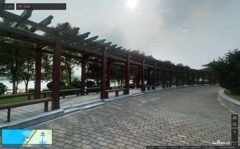 江苏省徐州市云龙湖景区防腐木花架7404 帖子ID:2245-木图网-木结构之家 www.woodpic.cn