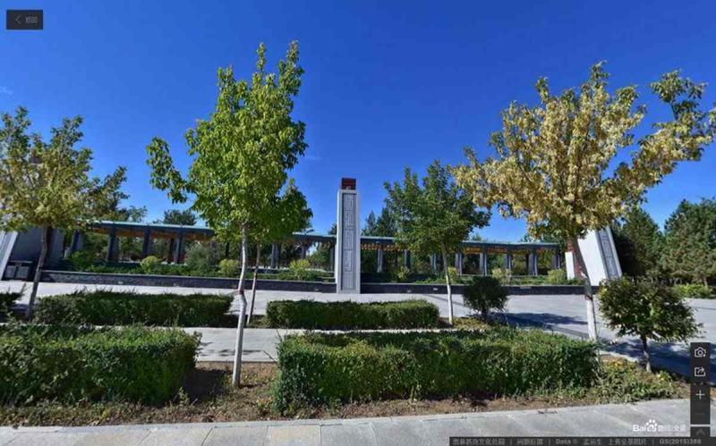 内蒙古二连浩特市奥林匹克文化公园钢木廊架8969 帖子ID:2248-木图网-木结构之家 www.woodpic.cn