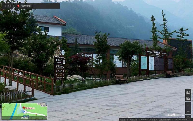安徽省六安市天堂寨旅游景区标示牌5223 帖子ID:2341-木图网-木结构之家 www.woodpic.cn
