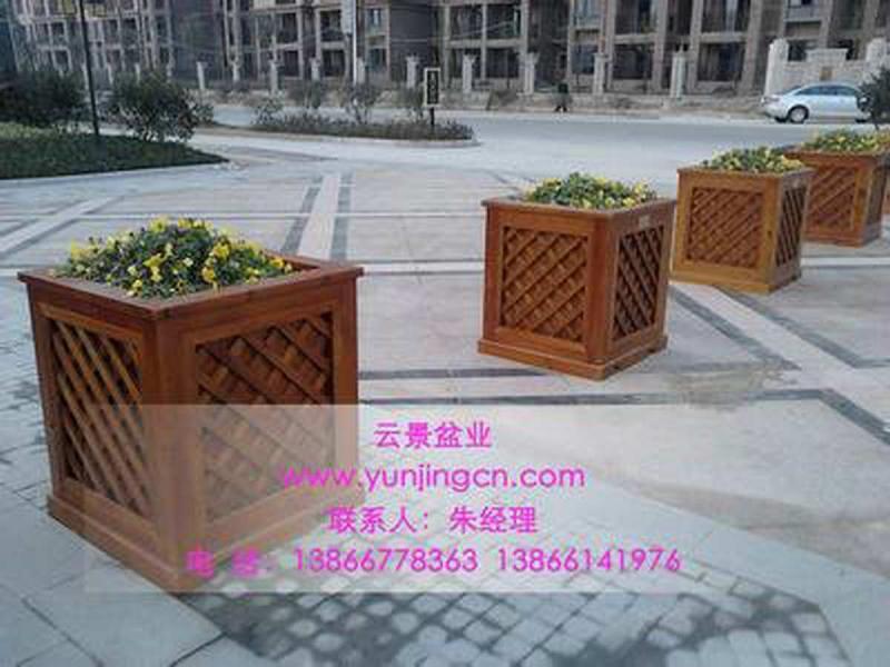 防腐木花箱欣赏九4115 帖子ID:2421-木图网-木结构之家 www.woodpic.cn