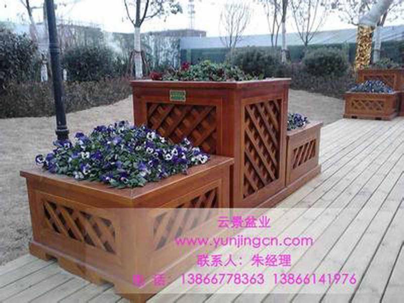 防腐木花箱欣赏十8670 帖子ID:2422-木图网-木结构之家 www.woodpic.cn