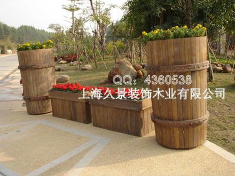 防腐木花箱欣赏十2900 帖子ID:2422-木图网-木结构之家 www.woodpic.cn