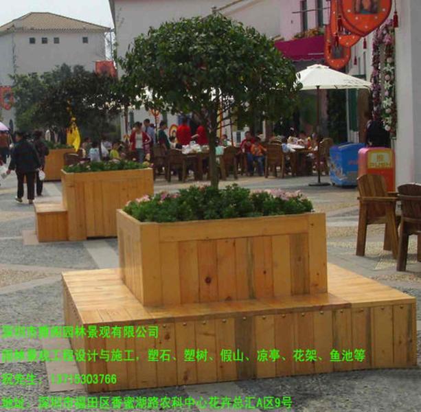 防腐木花箱欣赏十六9044 帖子ID:2428-木图网-木结构之家 www.woodpic.cn