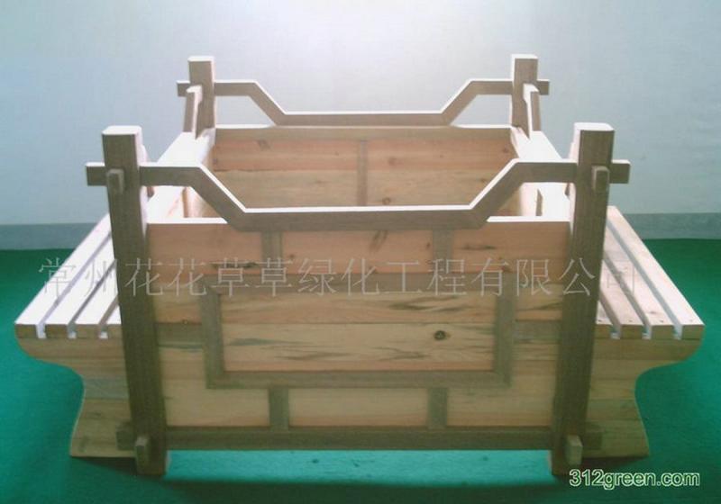 防腐木花箱欣赏二十9687 帖子ID:2432-木图网-木结构之家 www.woodpic.cn