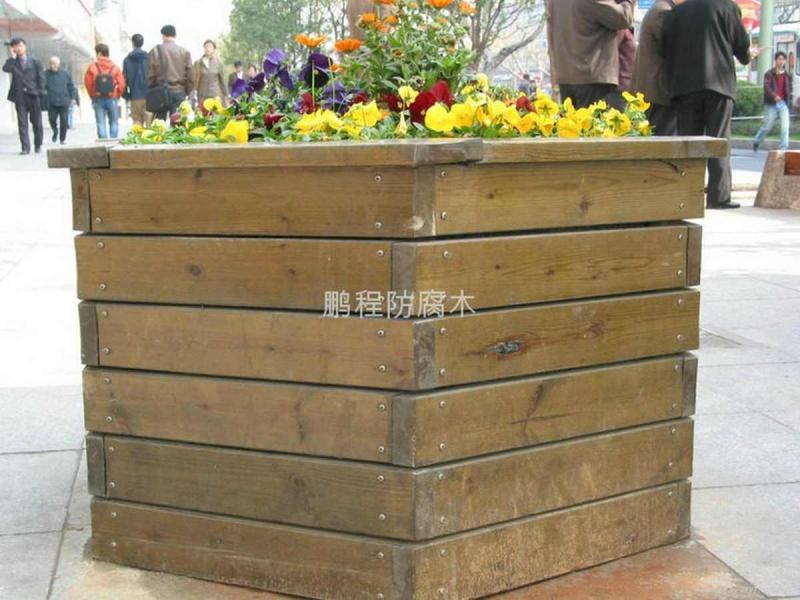 防腐木花箱欣赏二二6695 帖子ID:2434-木图网-木结构之家 www.woodpic.cn