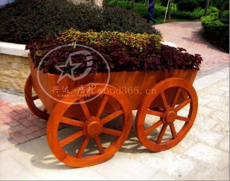 防腐木花箱欣赏二七2330 帖子ID:2439-木图网-木结构之家 www.woodpic.cn