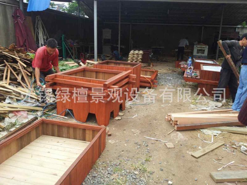 防腐木花箱欣赏二七1120 帖子ID:2439-木图网-木结构之家 www.woodpic.cn