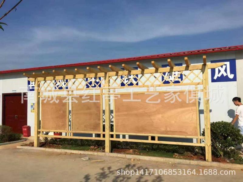 防腐木宣传栏欣赏十二3547 帖子ID:2819-木图网-木结构之家 www.woodpic.cn