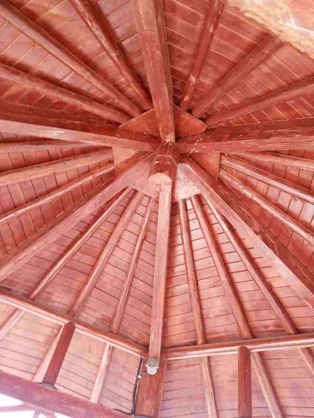 江西国家湿地公园防腐木圆亭9802 帖子ID:2970-木图网-木结构之家 www.woodpic.cn