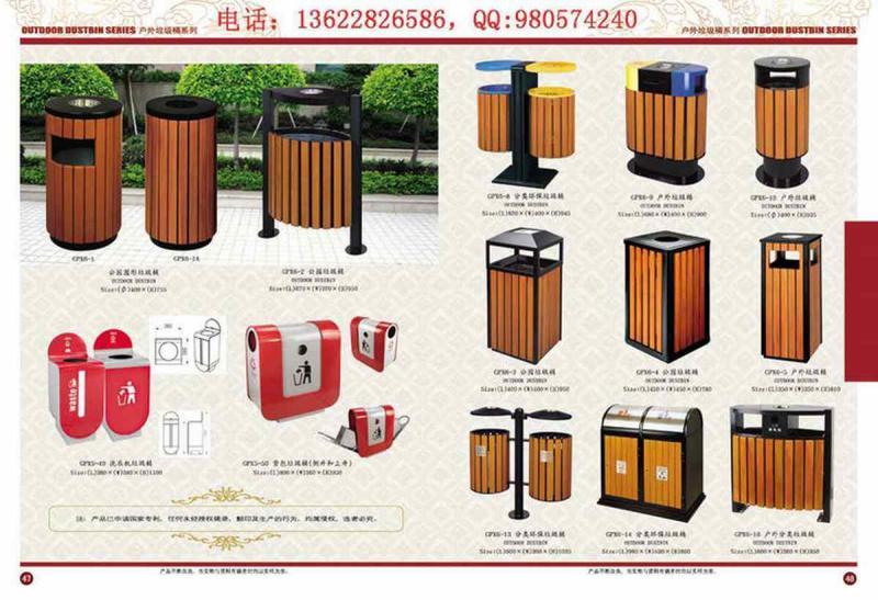 防腐木垃圾桶欣赏一600 帖子ID:2877-木图网-木结构之家 www.woodpic.cn