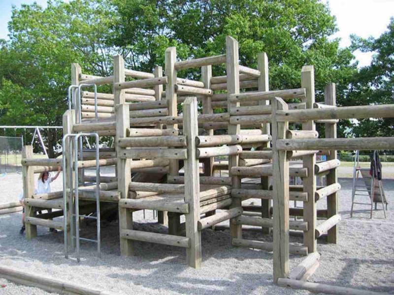 防腐木儿童游具欣赏一668 帖子ID:2887-木图网-木结构之家 www.woodpic.cn