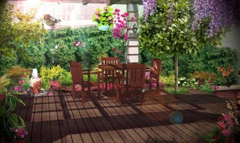 比华利屋顶花园欣赏363 帖子ID:2909-木图网-木结构之家 www.woodpic.cn