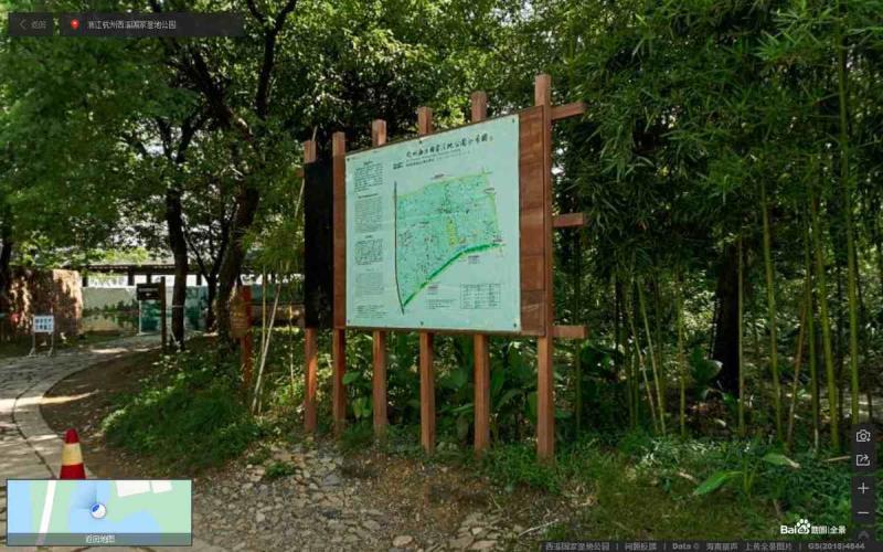 浙江杭州西溪国家湿地公园标示牌8611 帖子ID:3067-木图网-木结构之家 www.woodpic.cn