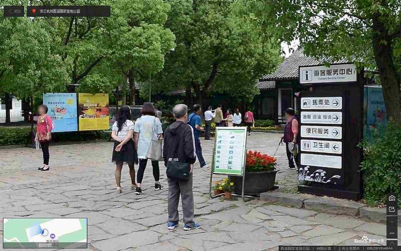 浙江杭州西溪国家湿地公园标示牌9067 帖子ID:3067-木图网-木结构之家 www.woodpic.cn