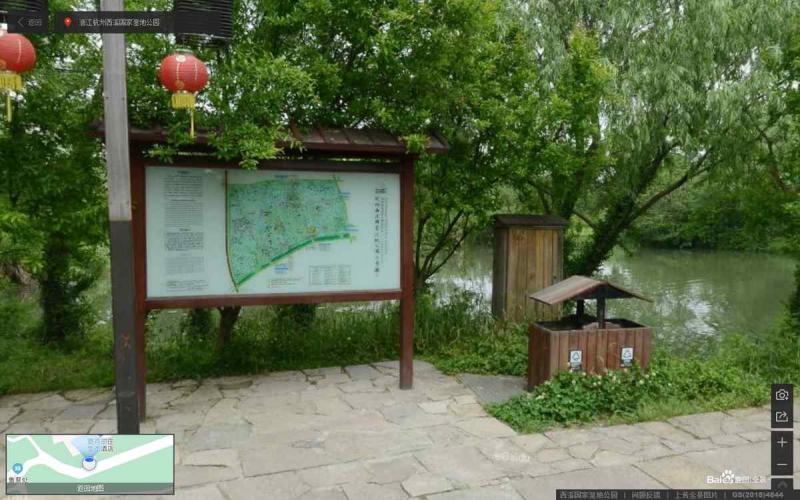 浙江杭州西溪国家湿地公园标示牌6790 帖子ID:3067-木图网-木结构之家 www.woodpic.cn