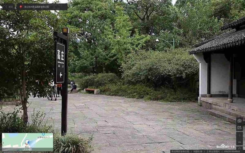 浙江杭州西溪国家湿地公园指示牌4124 帖子ID:3068-木图网-木结构之家 www.woodpic.cn