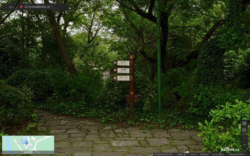 浙江杭州西溪国家湿地公园指示牌644 帖子ID:3068-木图网-木结构之家 www.woodpic.cn
