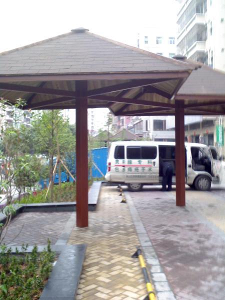 防腐木景观单亭3791 帖子ID:764-木图网-木结构之家 www.woodpic.cn