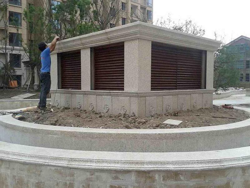户外木百叶施工安装组图5813 帖子ID:3000-木图网-木结构之家 www.woodpic.cn