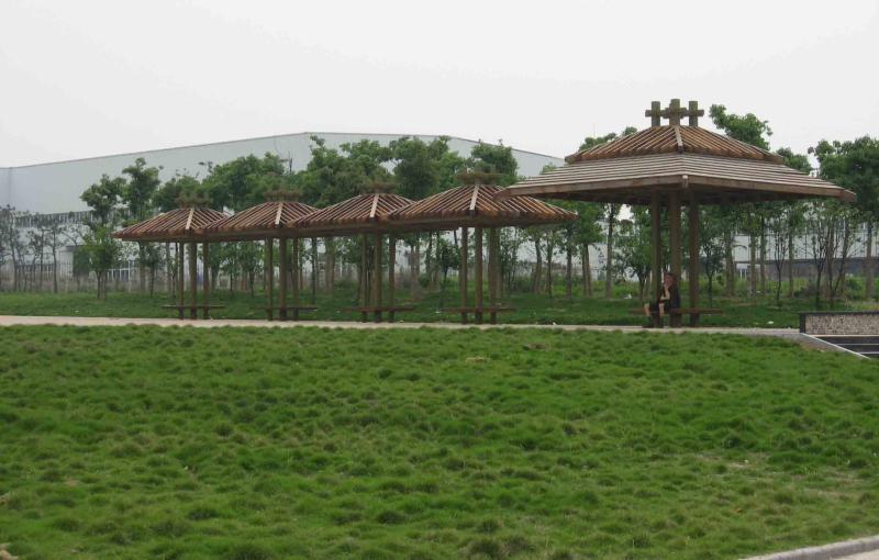 防腐木景观单亭9255 帖子ID:764-木图网-木结构之家 www.woodpic.cn