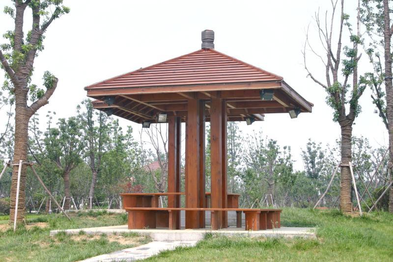 防腐木景观单亭7397 帖子ID:764-木图网-木结构之家 www.woodpic.cn