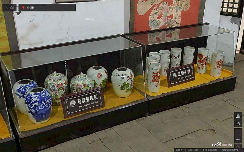 山西省晋中市平遥古城景区蔚盛长瓷画9757 帖子ID:3224-木图网-木结构之家 www.woodpic.cn