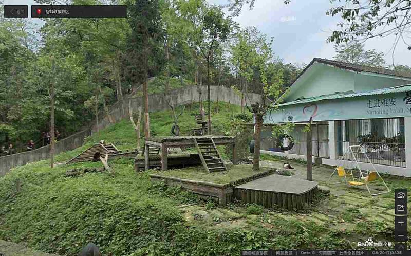 四川省雅安市碧峰峡旅游景区景观小品8174 帖子ID:3228-木图网-木结构之家 www.woodpic.cn