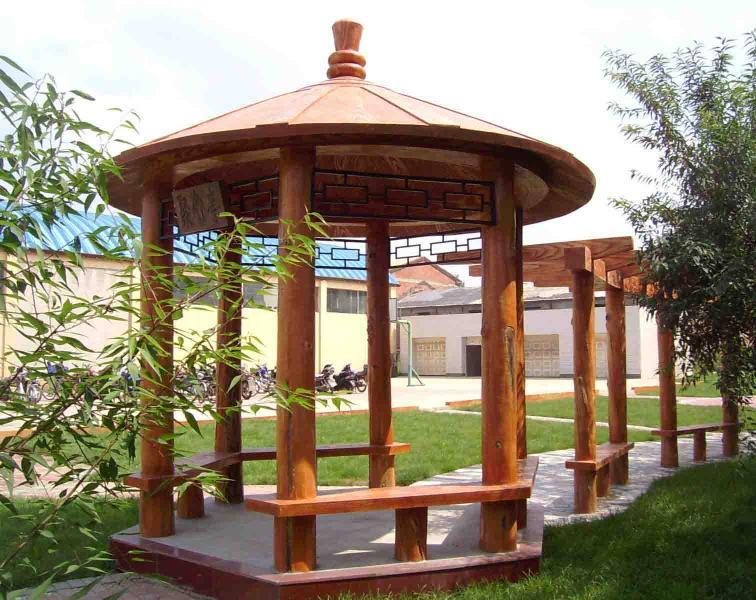 防腐木景观圆亭748 帖子ID:861-木图网-木结构之家 www.woodpic.cn