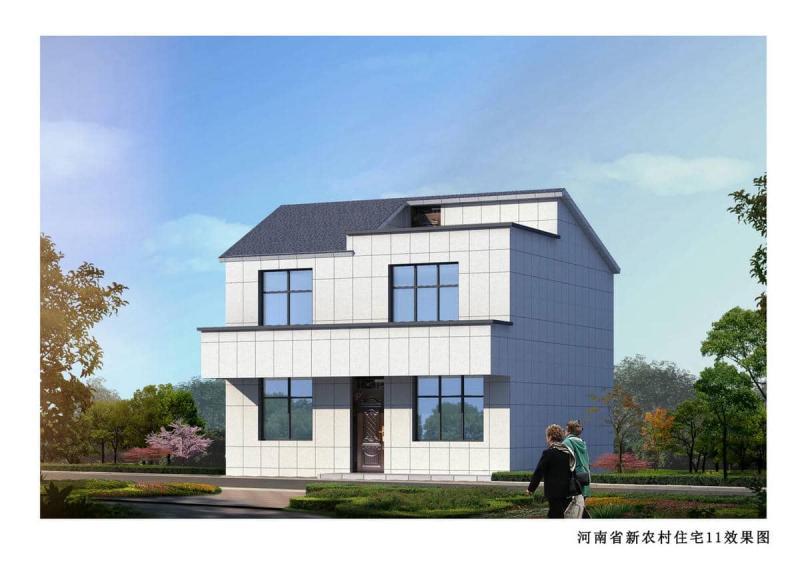 河南省济源市农村住房设计图集 11号5763 帖子ID:6887-木图网-木结构之家 www.woodpic.cn