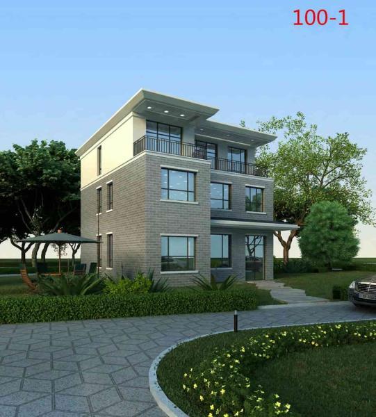 江西省兴国县农村自建房户型设计图集(100㎡户型)9073 帖子ID:9437-木图网-木结构之家 www.woodpic.cn