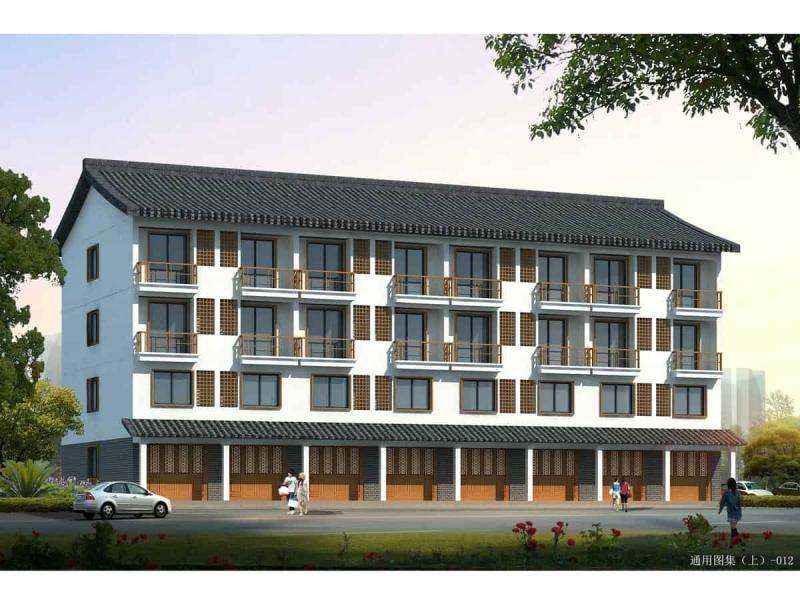 浙江省永嘉县农房设计通用图集[永嘉上游012]4312 帖子ID:9636-木图网-木结构之家 www.woodpic.cn