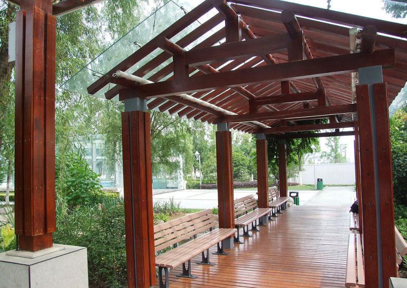 防腐木雨棚9026 帖子ID:996-木图网-木结构之家 www.woodpic.cn