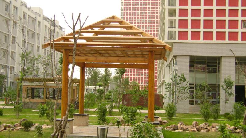 户外混木漏光凉亭7812 帖子ID:997-木图网-木结构之家 www.woodpic.cn