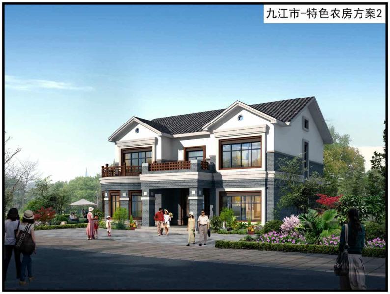 江西省九江市特色农房方案21282 帖子ID:9991-木图网-木结构之家 www.woodpic.cn