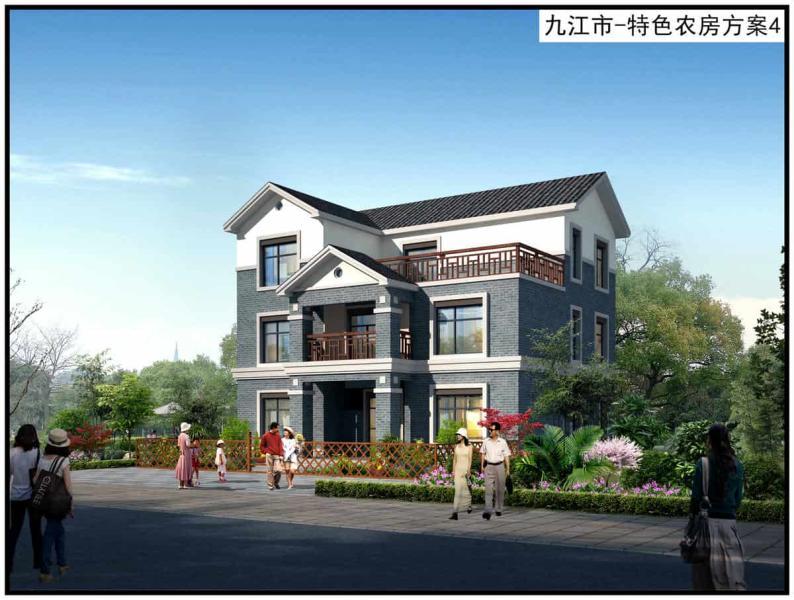 江西省九江市特色农房方案47440 帖子ID:9993-木图网-木结构之家 www.woodpic.cn