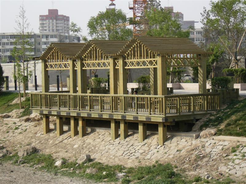 防腐木漏光景亭2524 帖子ID:995-木图网-木结构之家 www.woodpic.cn