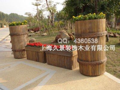 户外防腐木花箱欣赏(含部分公司施工案例)8686 帖子ID:1176-木图网-木结构之家 www.woodpic.cn