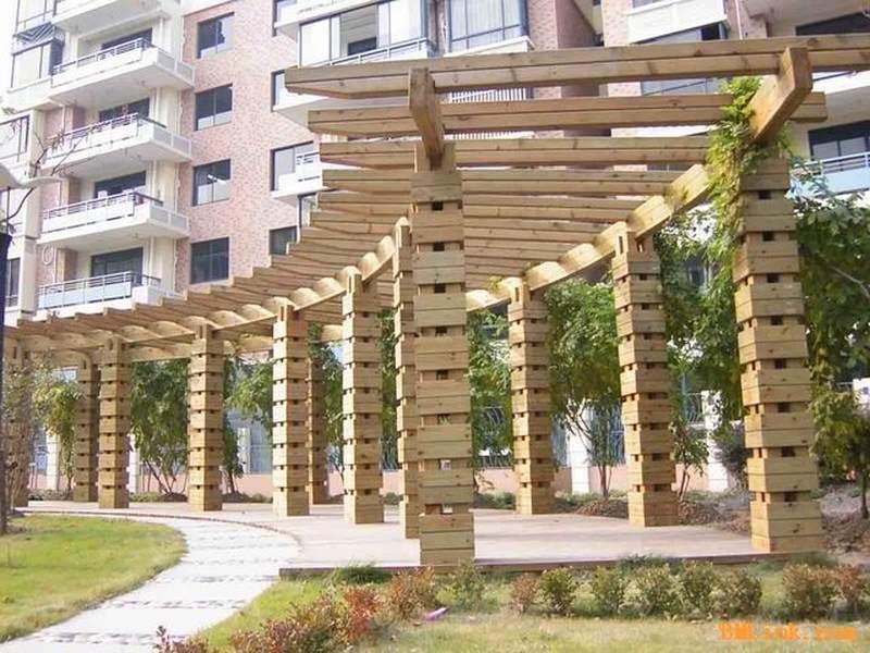 木花架欣赏二零零五八562 帖子ID:1266-木图网-木结构之家 www.woodpic.cn