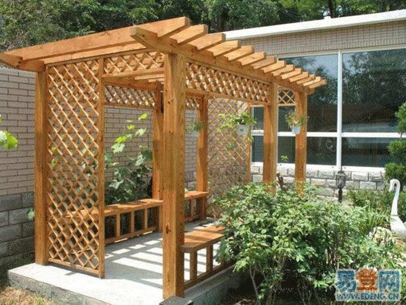 木花架欣赏二零零五三6211 帖子ID:1261-木图网-木结构之家 www.woodpic.cn