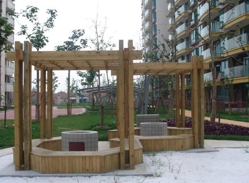 木花架欣赏二零零五四六3038 帖子ID:1305-木图网-木结构之家 www.woodpic.cn