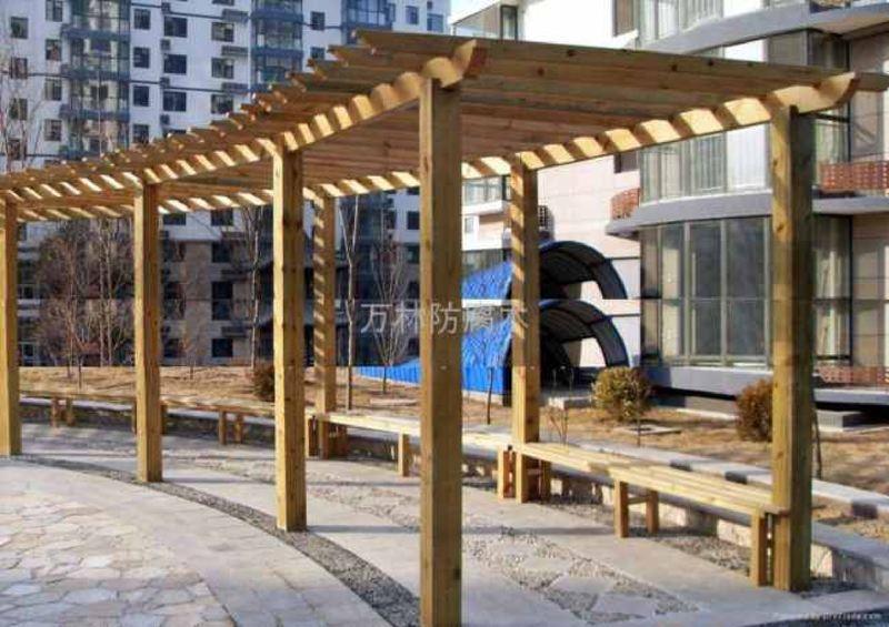 木花架欣赏二零零五五三3280 帖子ID:1312-木图网-木结构之家 www.woodpic.cn