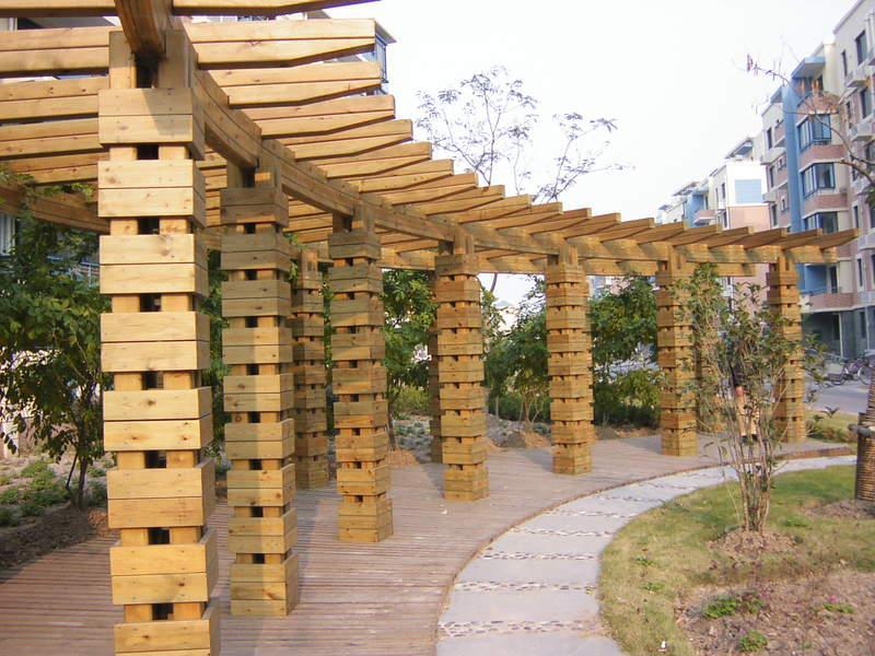 木花架欣赏二零零五五四8067 帖子ID:1313-木图网-木结构之家 www.woodpic.cn