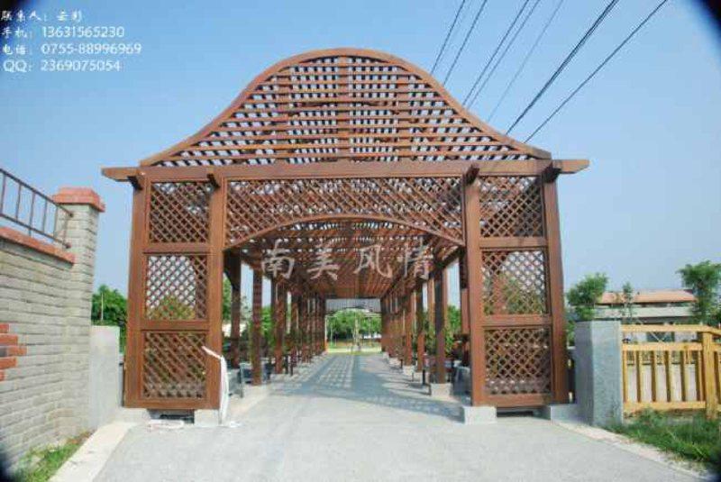 木花架欣赏二零零五五一9609 帖子ID:1310-木图网-木结构之家 www.woodpic.cn