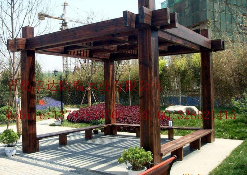 木花架欣赏二零零五八六9455 帖子ID:1345-木图网-木结构之家 www.woodpic.cn