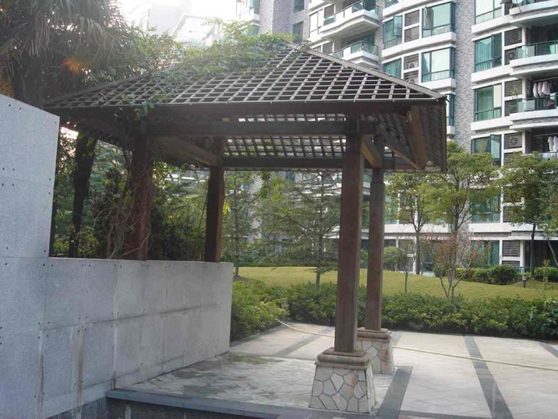 防腐木凉亭二零零五九2820 帖子ID:1374-木图网-木结构之家 www.woodpic.cn