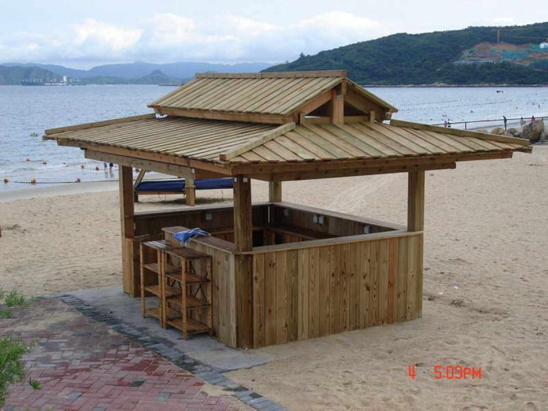防腐木凉亭二零零五二十9076 帖子ID:1385-木图网-木结构之家 www.woodpic.cn