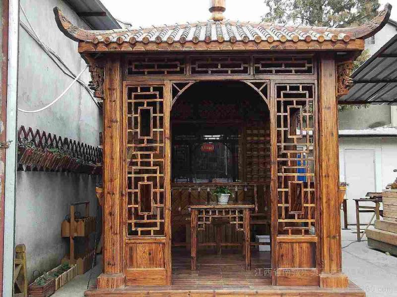 防腐木凉亭二零零五二六7020 帖子ID:1391-木图网-木结构之家 www.woodpic.cn