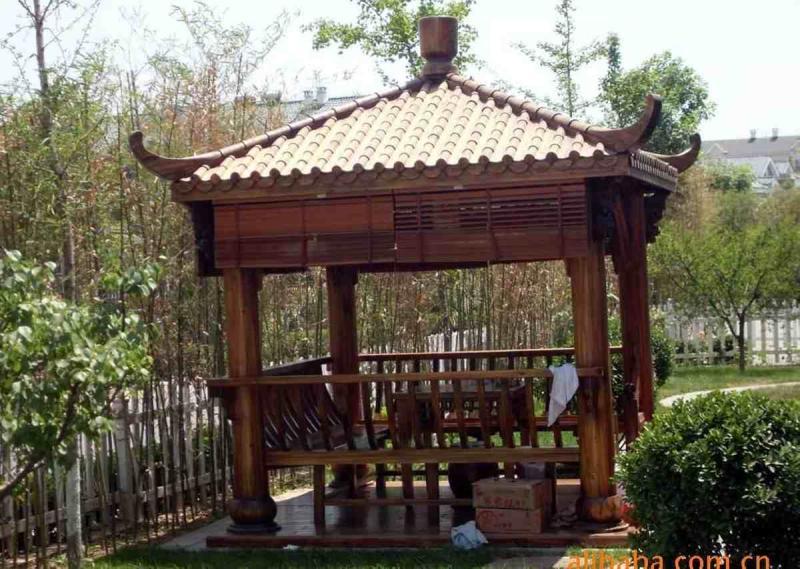 防腐木凉亭二零零五二六5493 帖子ID:1391-木图网-木结构之家 www.woodpic.cn